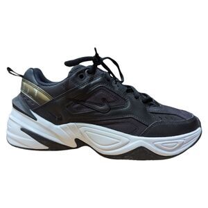 Nike M2K Tekno BQ3378-002 Women's 7.5 Black Oil Grey White Sneakers